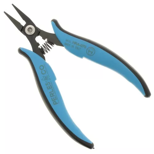15cm Flat nose pliers with spring - ergonomic handle by Perles & Co x1