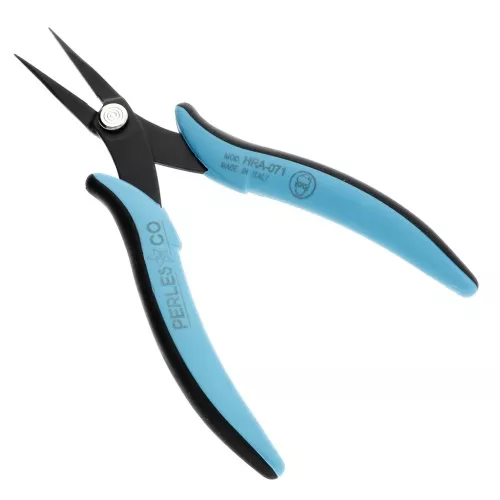 15.5cm Flat nose pliers with spring - ergonomic handle by Perles & Co x1