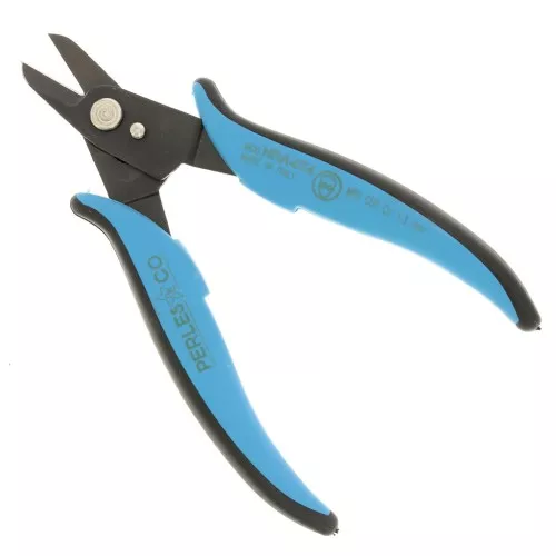 15.5cm Spring cutting pliers - straight cut - ergo handle by Perles & Co x1