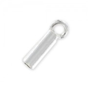 925 Sterling Silver Terminators for 1mm cords x4|raw }}