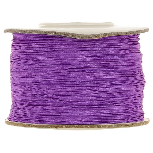 0.5mm Jade thread - braided nylon thread - Purple x150m