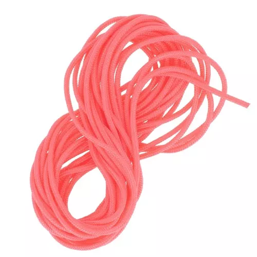 Braided nylon thread 1mm Rose Peach x3m