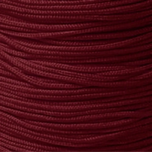 Braided nylon thread 1mm Burgundy x2.9m