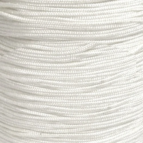 Braided nylon thread 1mm White x3m