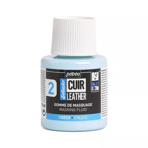 Setacolor Leather paint masking rubber x110ml