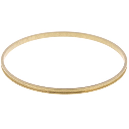 3x67mm Bracelet for Delica 15/0 weaving - 1 row 1.5mm - Rough brass x1