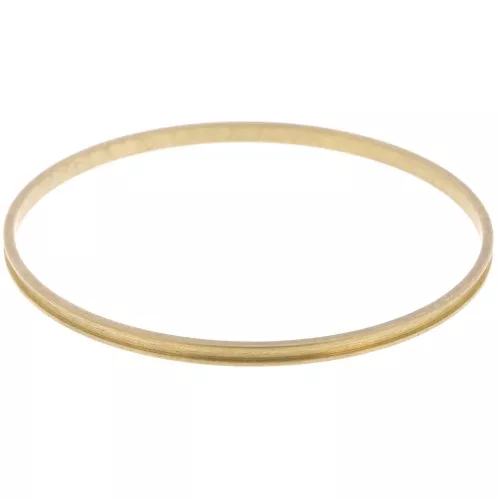 3x67mm Bracelet for Delica 15/0 weaving - 1 row 1.5mm - Rough brass x1