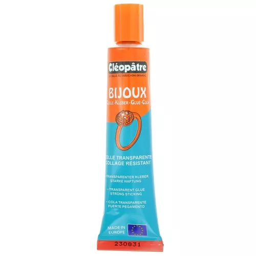 Cléo'tech jewelry glue - resistant bonding - Cleopatra - Transparent x30g