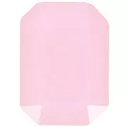 18x13mm Aurora A4627 octogone Cabochon - Rose Water Opal x1