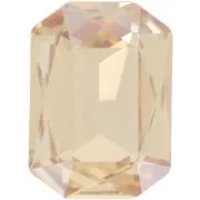 18x13mm Aurora A4627 octogone Cabochon - Crystal Golden Shadow x1