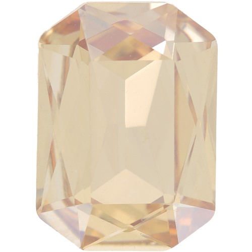 18x13mm Aurora A4627 octogone Cabochon - Crystal Golden Shadow x1