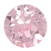 6mm round Aurora Cabochon A1088 - Light Rose x1