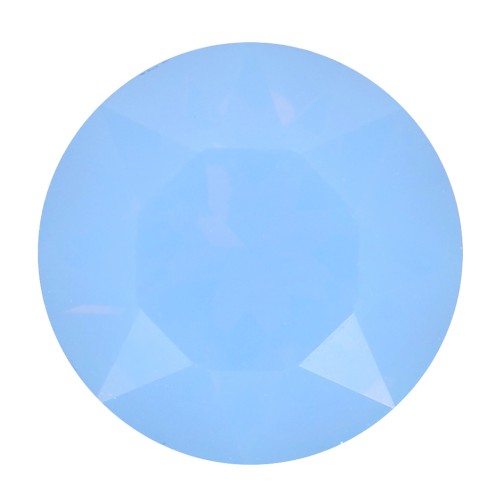 6mm round Aurora Cabochon A1088 - Air Blue Opal x1