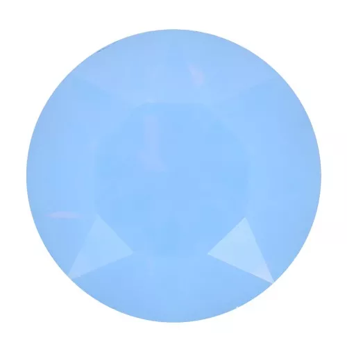 6mm round Aurora Cabochon A1088 - Air Blue Opal x1