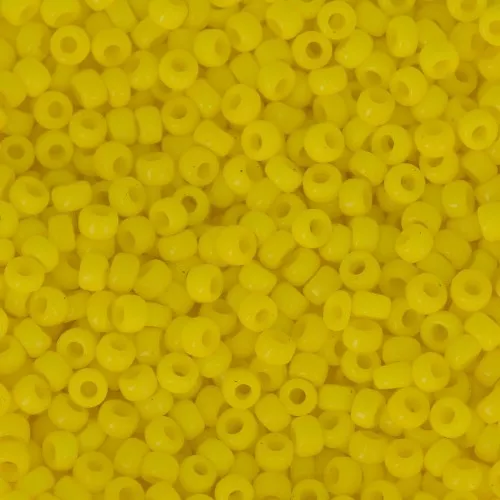 Miyuki Seed beads 11/0 404 - Opaque Yellow x8g