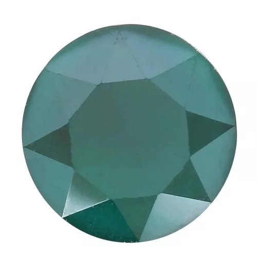 6mm round Aurora Cabochon A1088 - Crystal Royal Green x1
