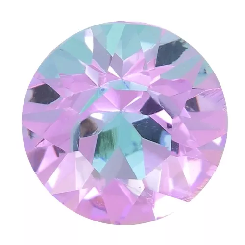6mm round Aurora Cabochon A1088 - Crystal Vitrail Light x1