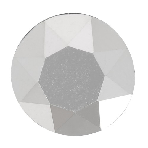 6mm round Aurora Cabochon A1088 - Crystal Comet Argent Light x1