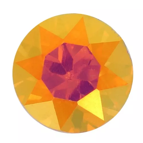 6mm round Aurora Cabochon A1088 - Crystal Astral Pink x1