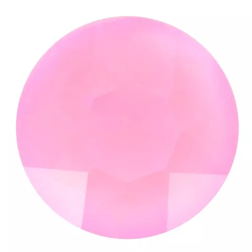 6mm round Aurora Cabochon A1088 - Crystal Powder Rose Delite x1