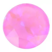 6mm round Aurora Cabochon A1088 - Crystal Lotus Pink Delite x1