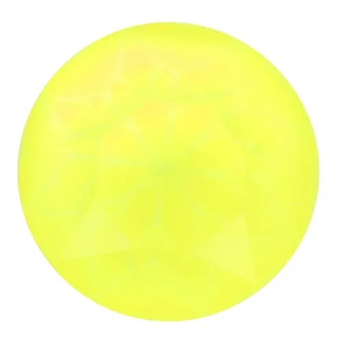 8mm Aurora A1088 Round cabochon - Crystal Electric Yellow x1