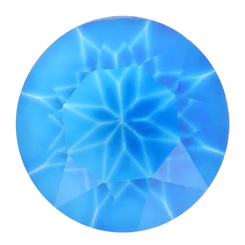 8mm Aurora A1088 Round cabochon - Crystal Electric Blue x1