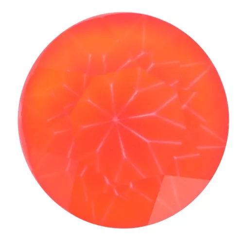 8mm Aurora A1088 Round cabochon - Crystal Electric Red x1