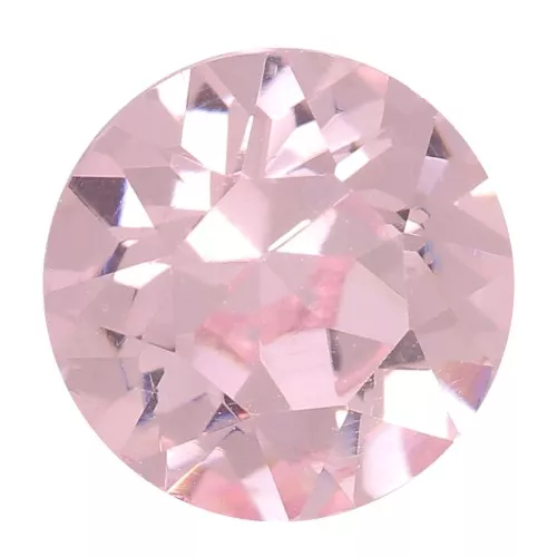 8mm Aurora A1088 Round cabochon - Light Rose x1