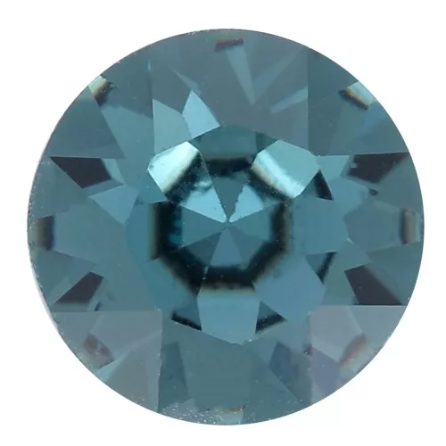 8mm Aurora A1088 Round cabochon - Denim Blue x1