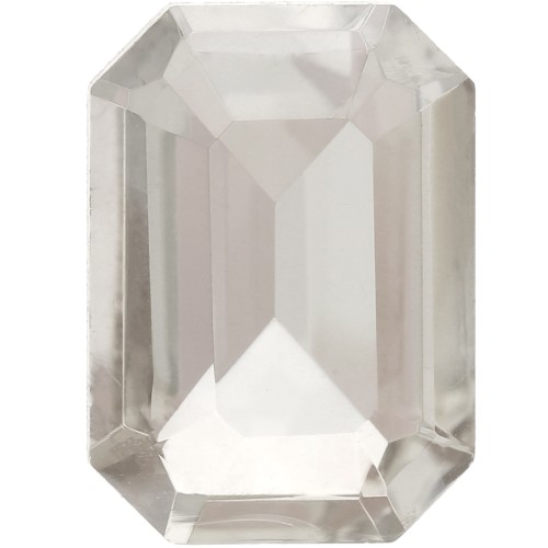 14x10mm step cut octagone Aurora A4610 Cabochon - Crystal Silver Shade x1