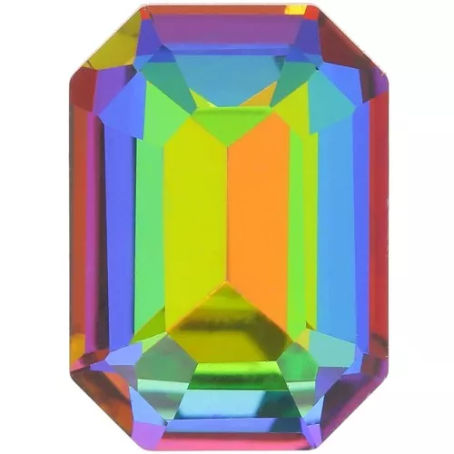 14x10mm step cut octagone Aurora A4610 Cabochon - Crystal Vitrail Medium x1