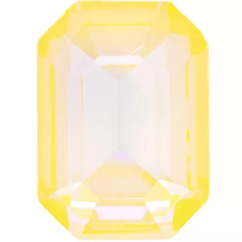 14x10mm step cut octagone Aurora A4610 Cabochon - Crystal Sunshine Delite x1
