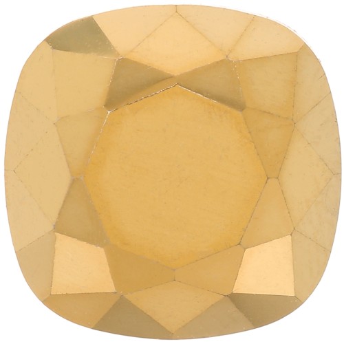 12mm Aurora square cabochon A4470 - Crystal Dorado x1