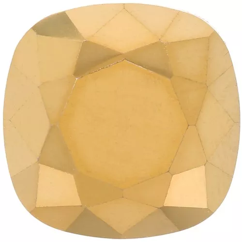 12mm Aurora square cabochon A4470 - Crystal Dorado x1