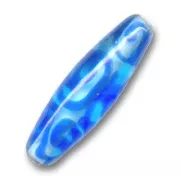 Olive 31x9mm Light Sapphire