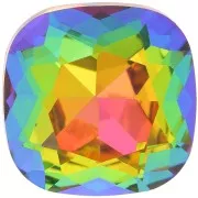 12mm Aurora square cabochon A4470 - Crystal Vitrail Medium x1