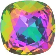 12mm Aurora square cabochon A4470 - Crystal Volcano x1