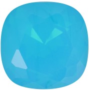 12mm Aurora square cabochon A4470 - Caribbean Blue Opal x1