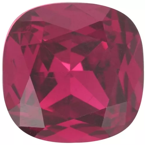 12mm Aurora square cabochon A4470 - Fuchsia x1