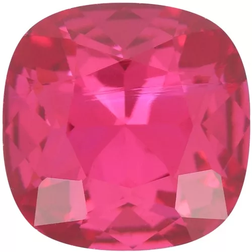12mm Aurora square cabochon A4470 - Rose x1