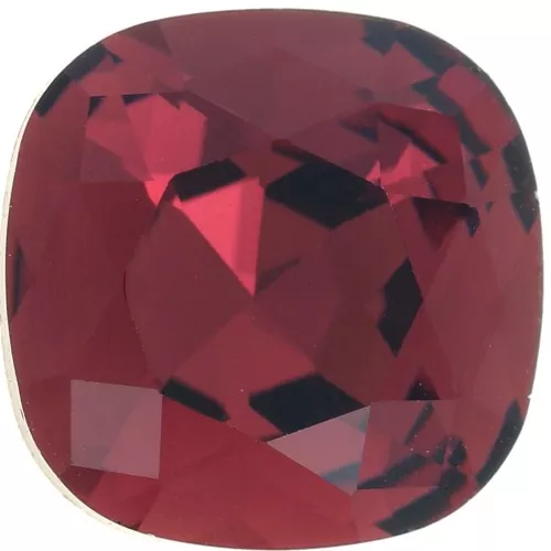 12mm Aurora square cabochon A4470 - Burgundy x1
