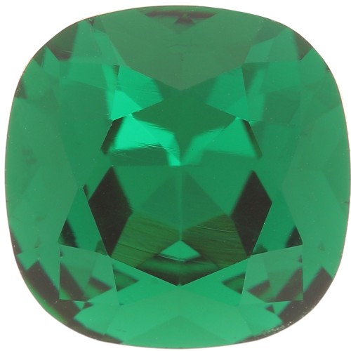 12mm Aurora square cabochon A4470 - Emerald x1