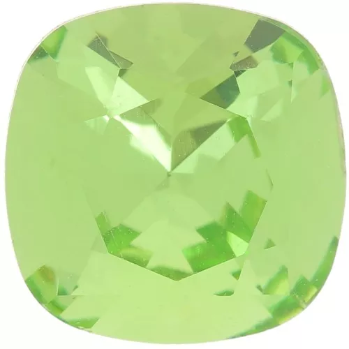 12mm Aurora square cabochon A4470 - Peridot x1
