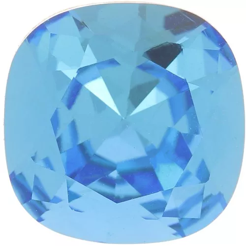 12mm Aurora square cabochon A4470 - Aquamarine x1