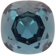 12mm Aurora square cabochon A4470 - Denim Blue x1