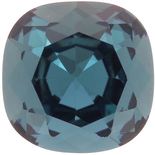 12mm Aurora square cabochon A4470 - Denim Blue x1