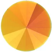 Cabochon Aurora A1122 Rivoli 14 mm - Jet AB x1