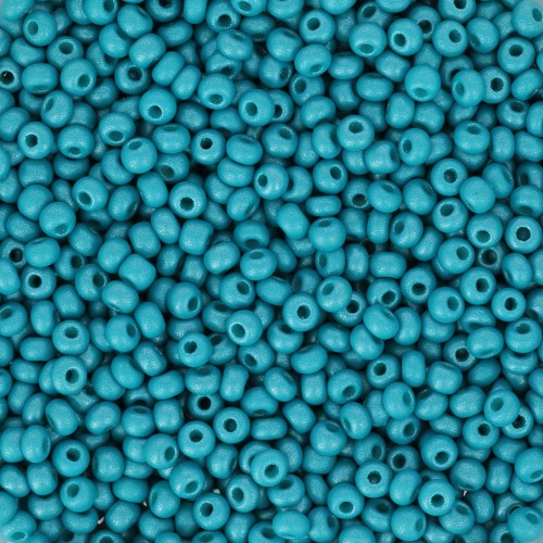 Preciosa Seed Beads 11/0 2 mm - Permalux Turquoise x 20 g