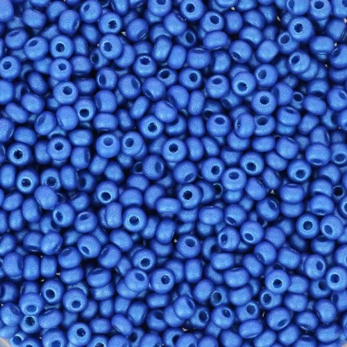 Preciosa Seed Beads 11/0 2 mm - Permalux Blue x20g